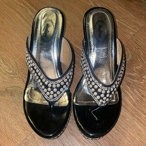 Polkadot Sandals size 37 (6.5 US)